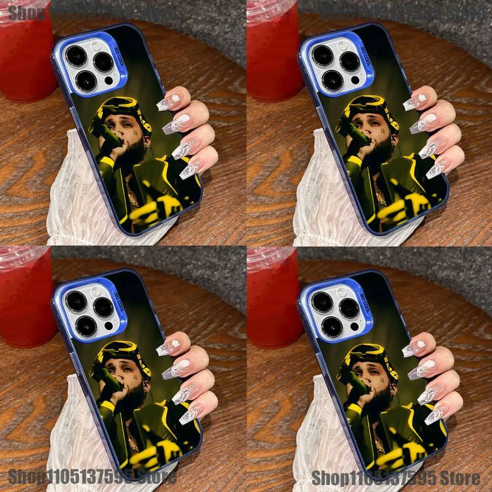 

Jc Reyes JC REYES Tour 2025 Phone Case For iPhone 17,16,15,14,13,12,11,Mini,Pro,E,SE4,XS,MAX Blue Candy Matte Cover