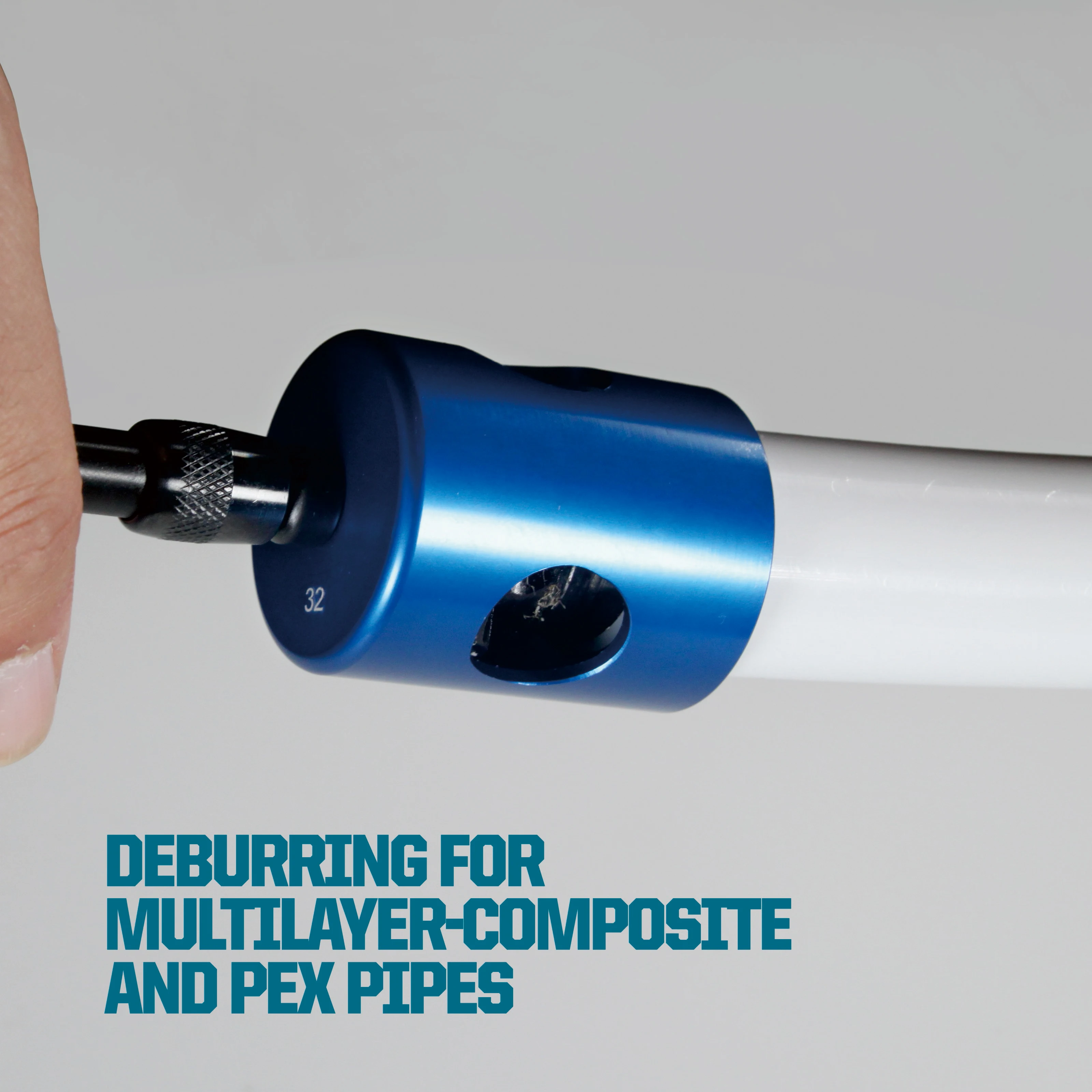 ZUPPER PS-1632B Hand Pipe Reamer Hand Pipe Deburring Tool Multi-layer and Pex Pipe Trimming Manual Dia 16,20,26,32mm2