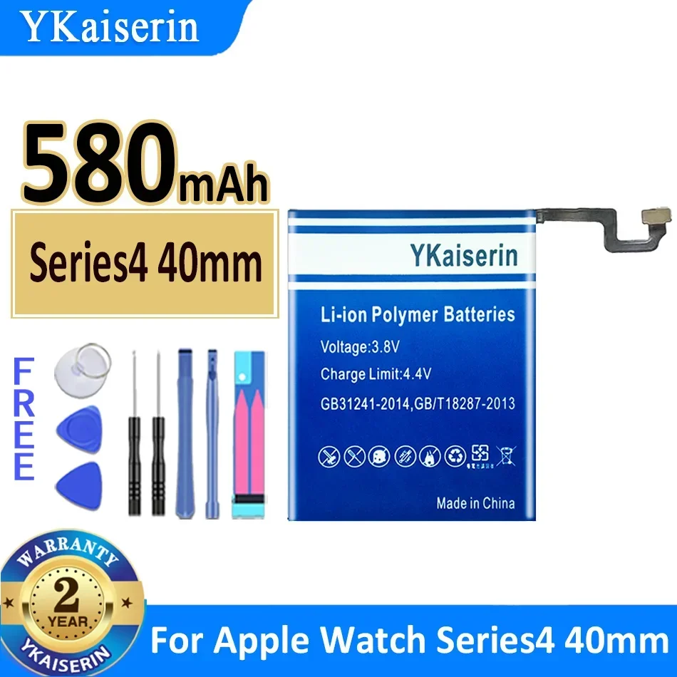 YKaiserin Series 4 Series 5 S4 5 S5 40mm 44mm Battery for Apple Watch iWatch Series 4 5 S4 S5  Track Code