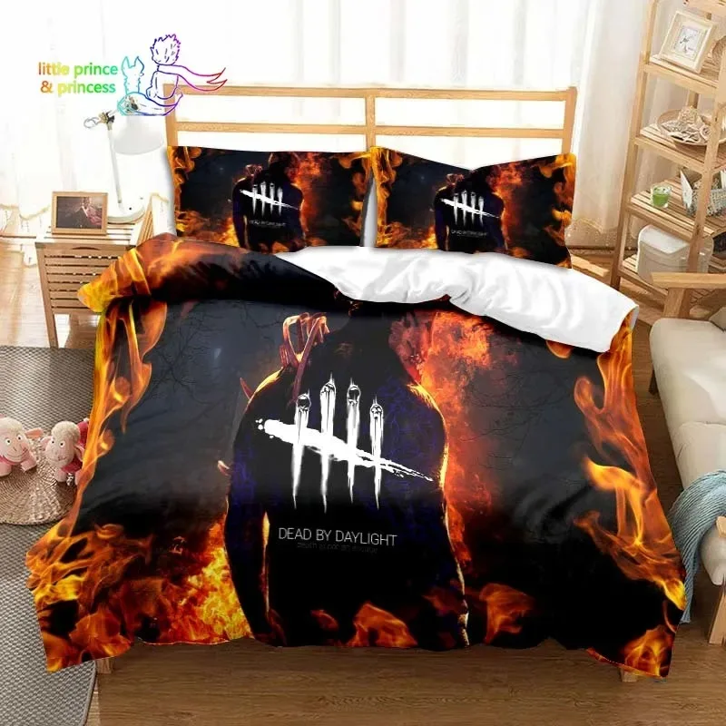 

Game Day By Daylight Bedding Set Single Twin Full Queen King Size Bed Set Adult Kid Bedroom 3D Print Bedding Gift