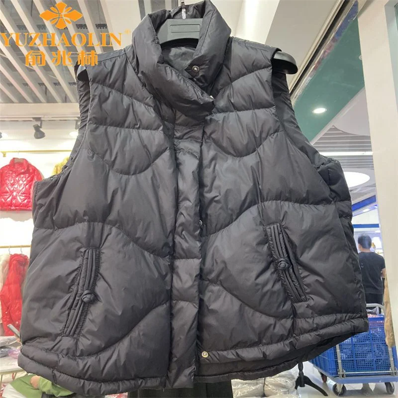 

Пуховик, жилет для женщин, новая верхняя одежда, толстая утягивающая куртка