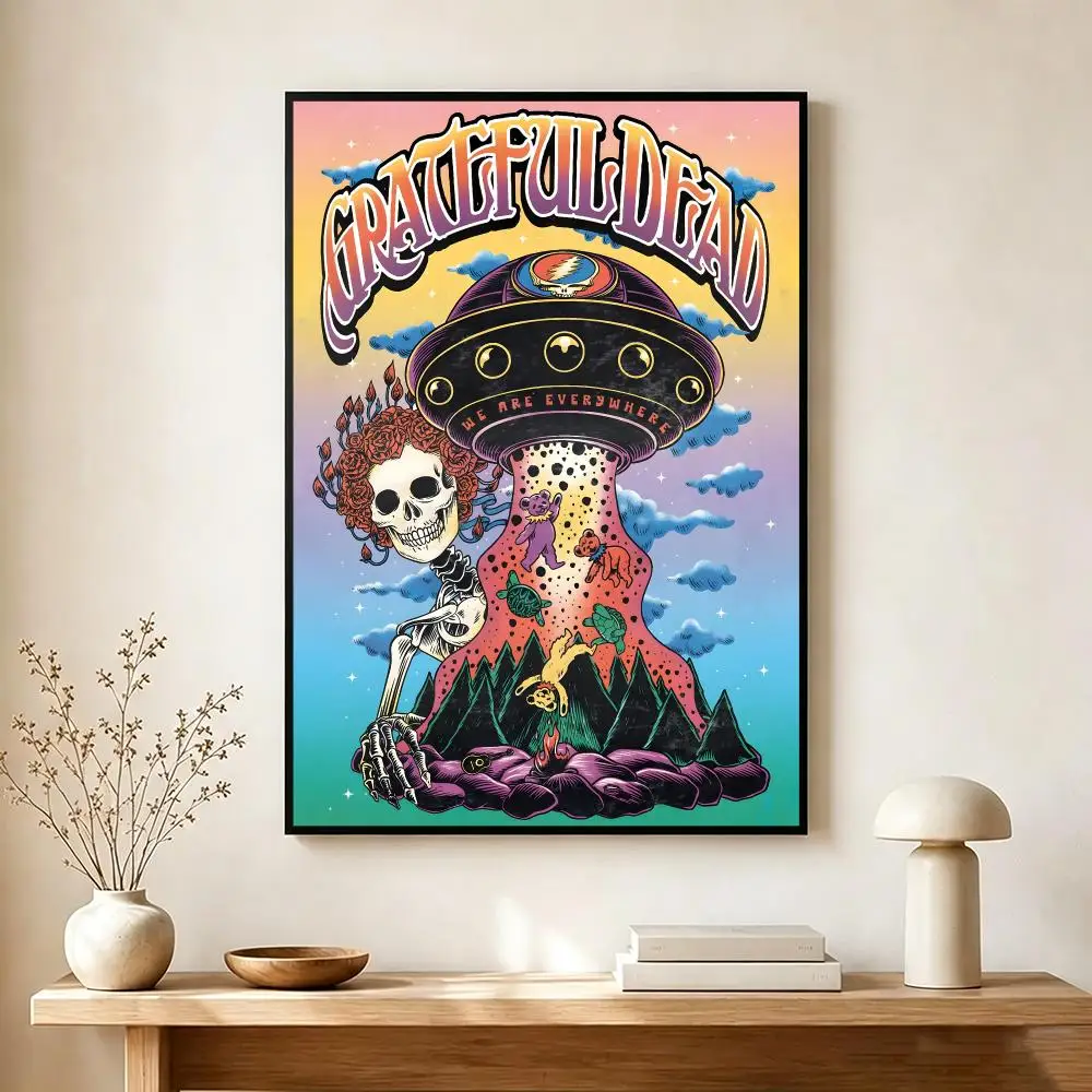 Legendary Band G-Grateful Dead Poster Wall Art Print Decorative Mural Home Decor Gift Unframed