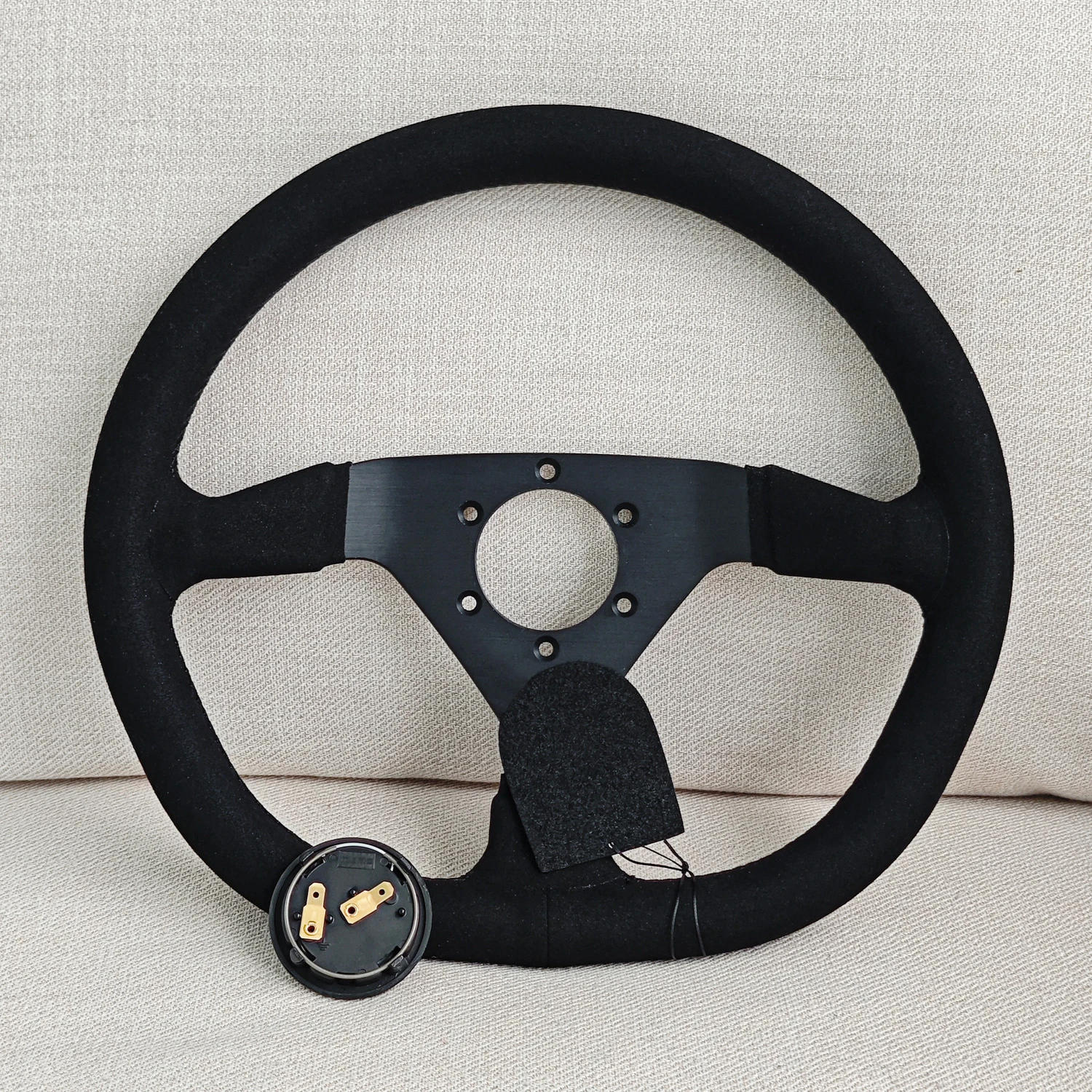 350 مللي متر JDM D شكل الجلود سباق عجلة القيادة MO سيارة الانجراف الألعاب محاكاة عجلة القيادة الرياضية