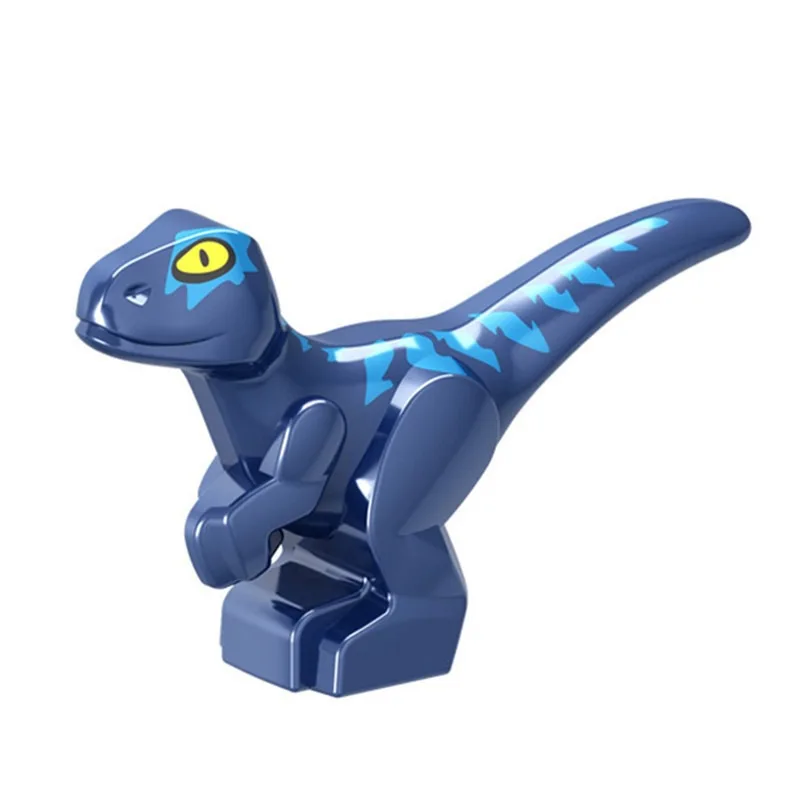 Baby Dinosaur World Chase Tyrannosaurus Rex Triceratops Stegosaurus Park Action Figure Prehistoric Monsters Building Blocks Toy - view 2