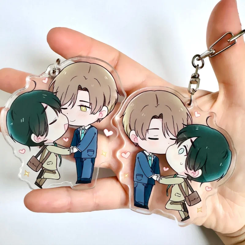 Y2K Cherry Magic Keychain | BL | Manga Anime Kurosawa Asami | Webtoon | Fan Collection Key