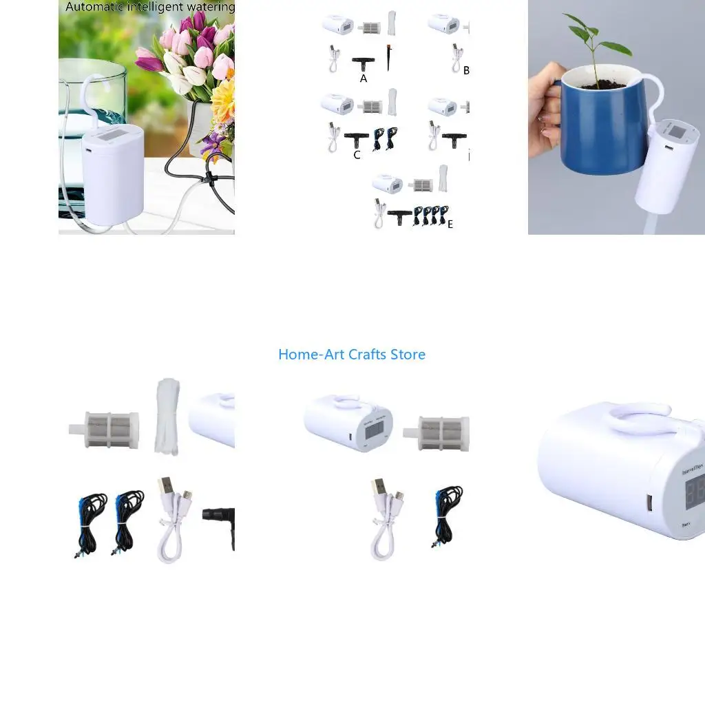 Y3NA Innovative Garden Irrigation Equipment With Power Notification For Multiple Containers