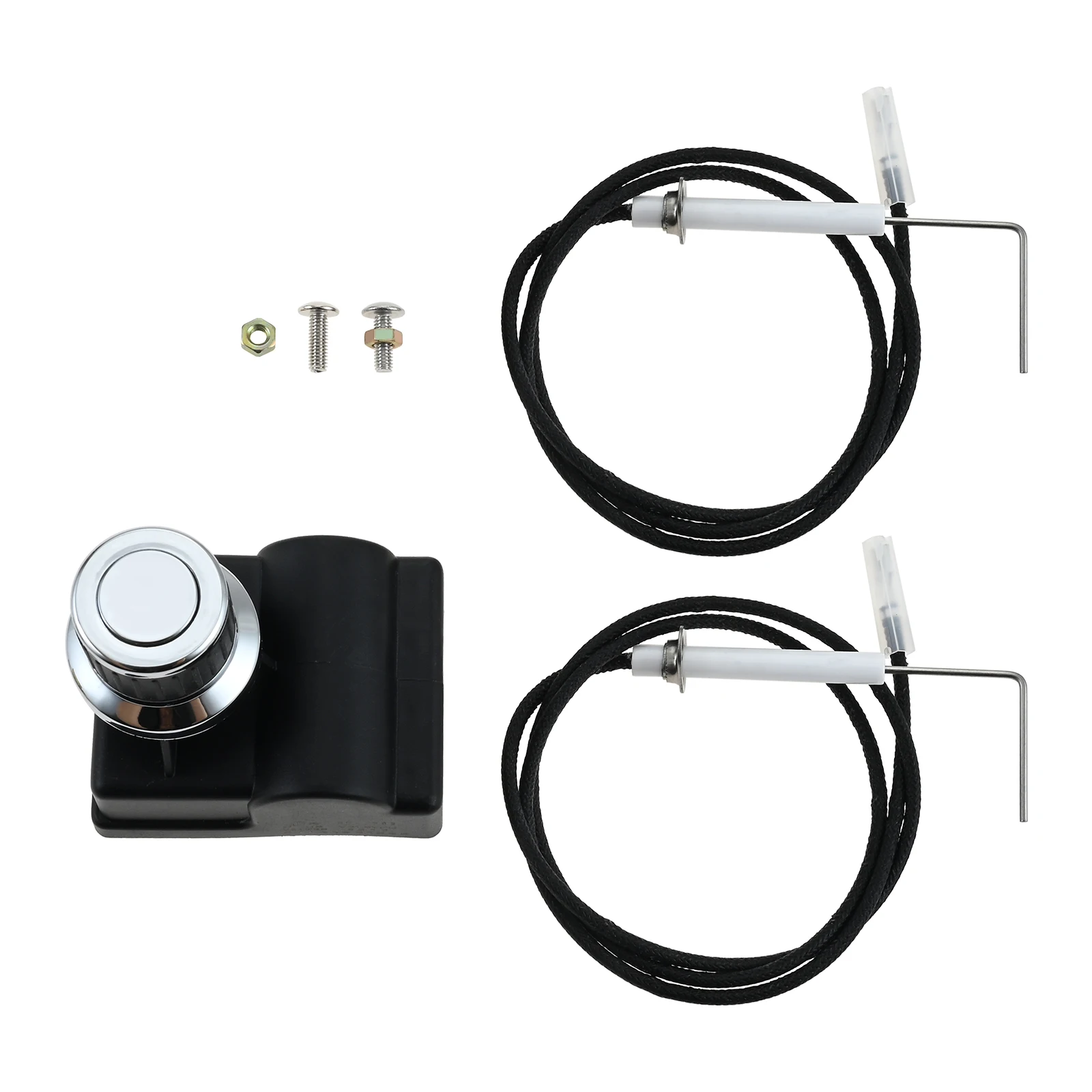 3 Outlets Electronic Grill Igniter Kit with Ceramic Ignition Pins Fit for 28 inch Blackstone Griddle Grill with Air Fryers Combo