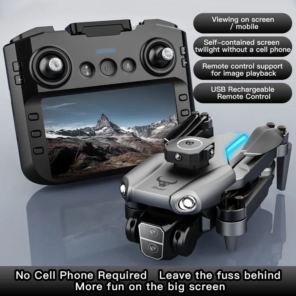 طائرة بدون طيار SG109 MAX نظام تحديد المواقع مع شاشة التحكم عن بعد 8K HD كاميرا مزدوجة 5G WIFI FPV طائرة تجنب العوائق بدون فرش RC كوادكوبتر #2