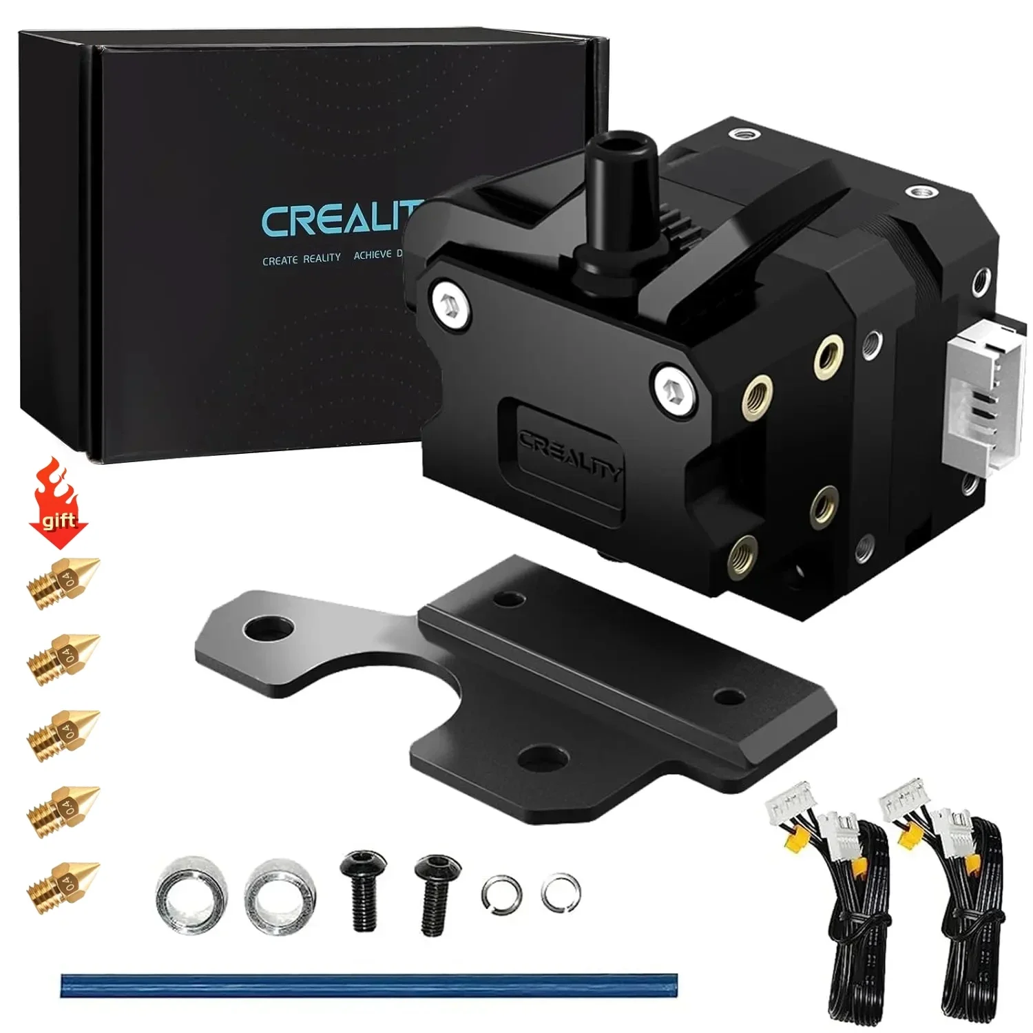 Creality Sprite Extruder SE Dual‑Gear Direct Drive Extruder, Replacement Upgrade Parts for Ender‑3 /V2 /5 /CR‑10 3D Printer