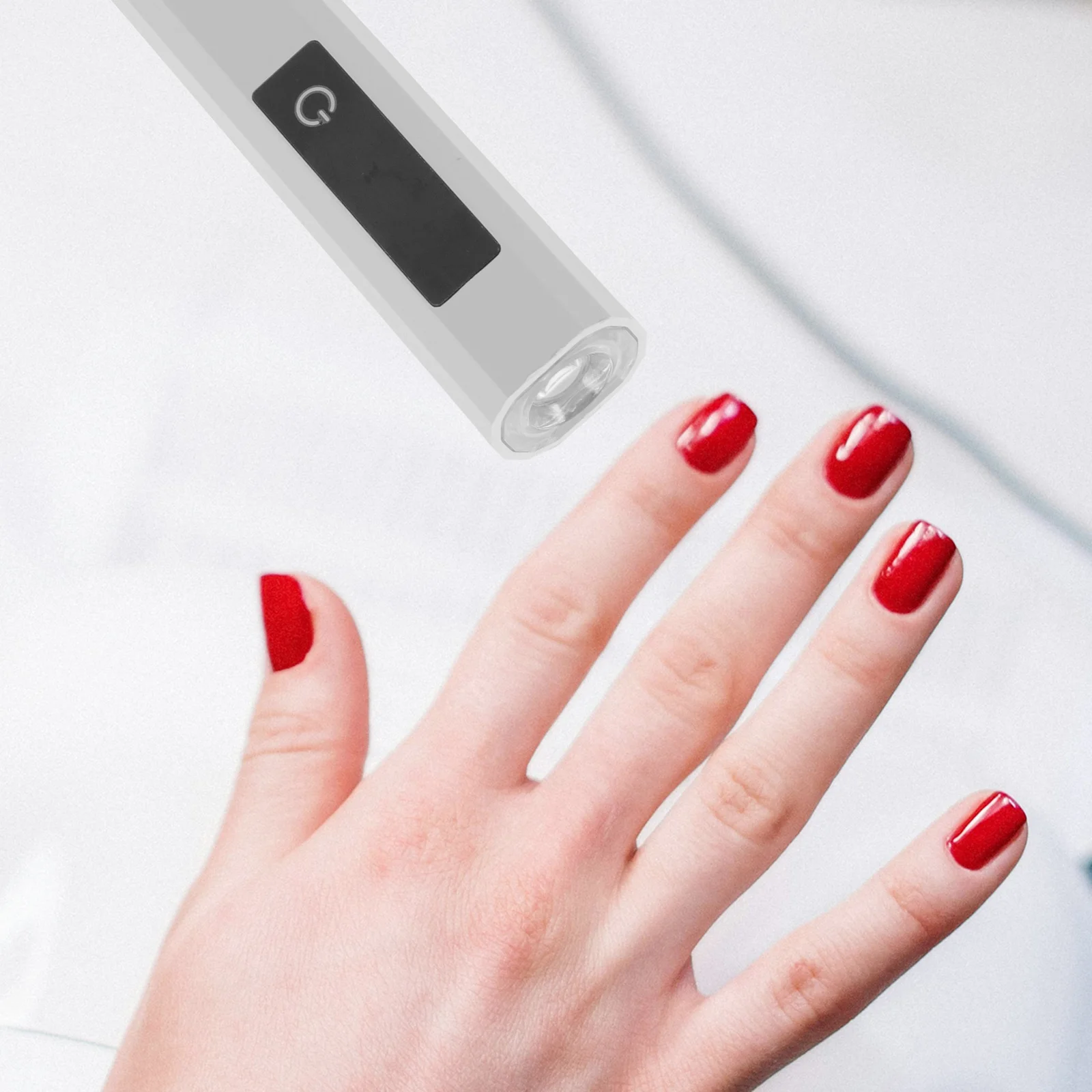 Draagbare draagbare mini-nagellamp LED voor gellak Draadloze nageldroger Oplaadbaar sneldrogend uithardingslicht voor doe-het-zelf thuis