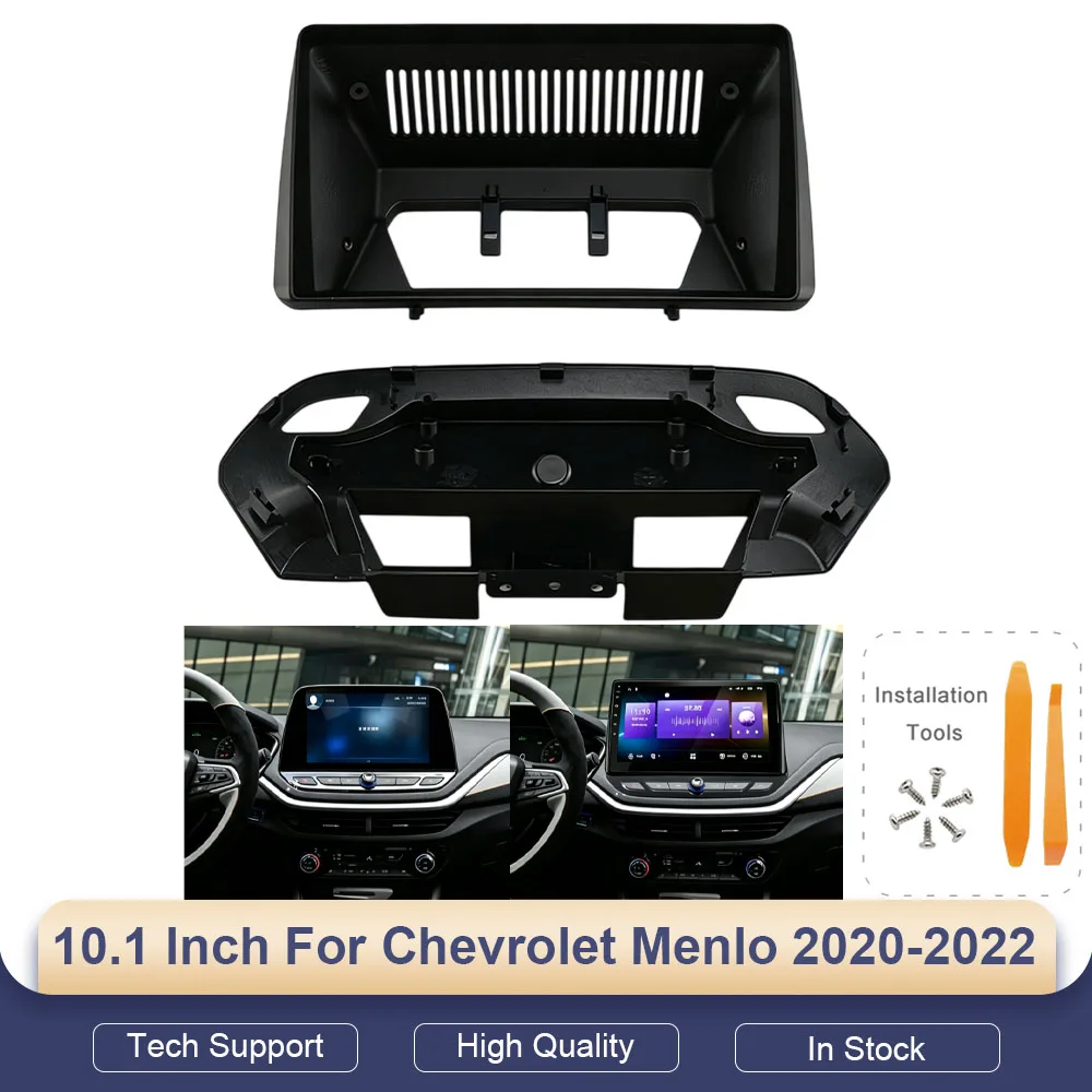 10.1 Inch Car Radio Fascia Frame For Chevrolet Menlo 2020-2022 Android Multimedia Navigation Dash Panel Kit