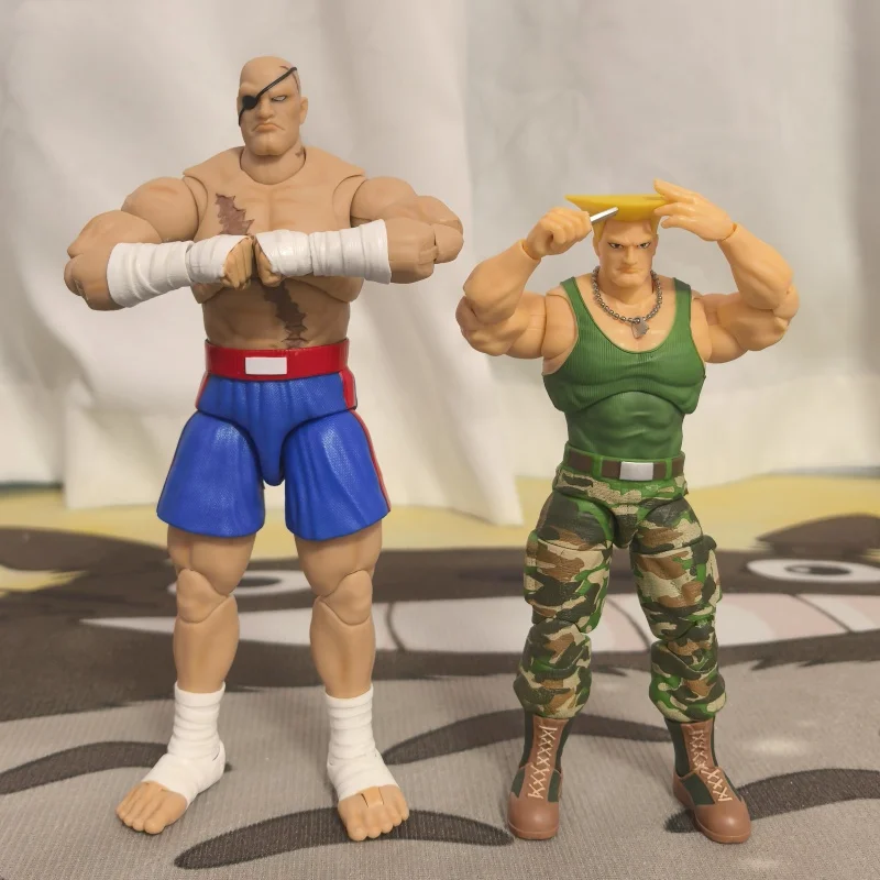 Nuevos juguetes genuinos Dhalsim SDCC 1/12 figura de acción de Anime estatua Dhalsim Street Fighter modelo colección de juguetes modelo muñeca juguete regalos