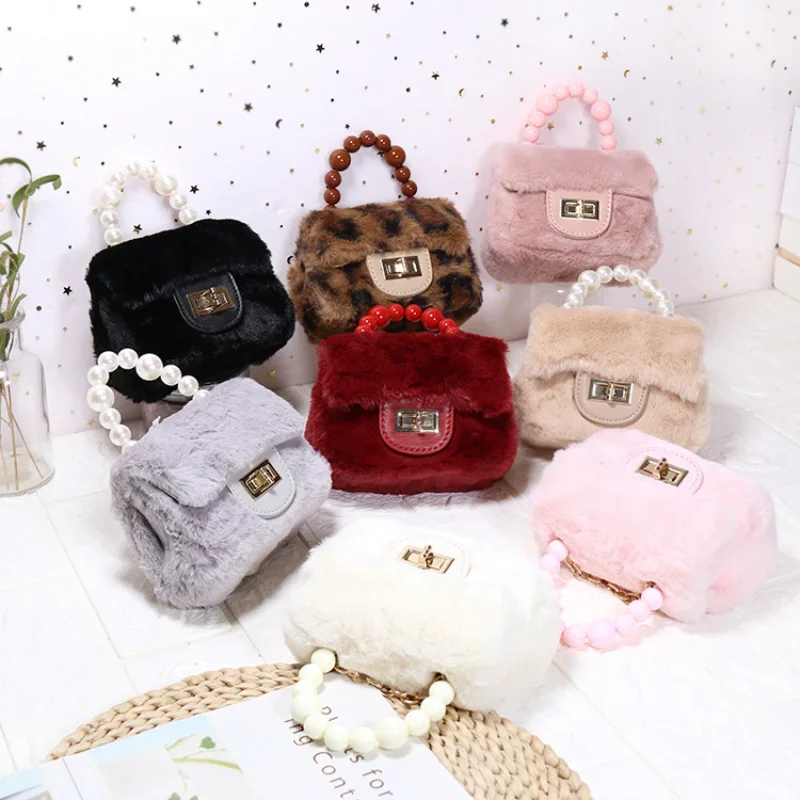 Children Messenger Bags Ladies Crossbody Bag for Women Pearl Handbag Coin Purse for Women Cute Bags Mother Kids Bags for Girl