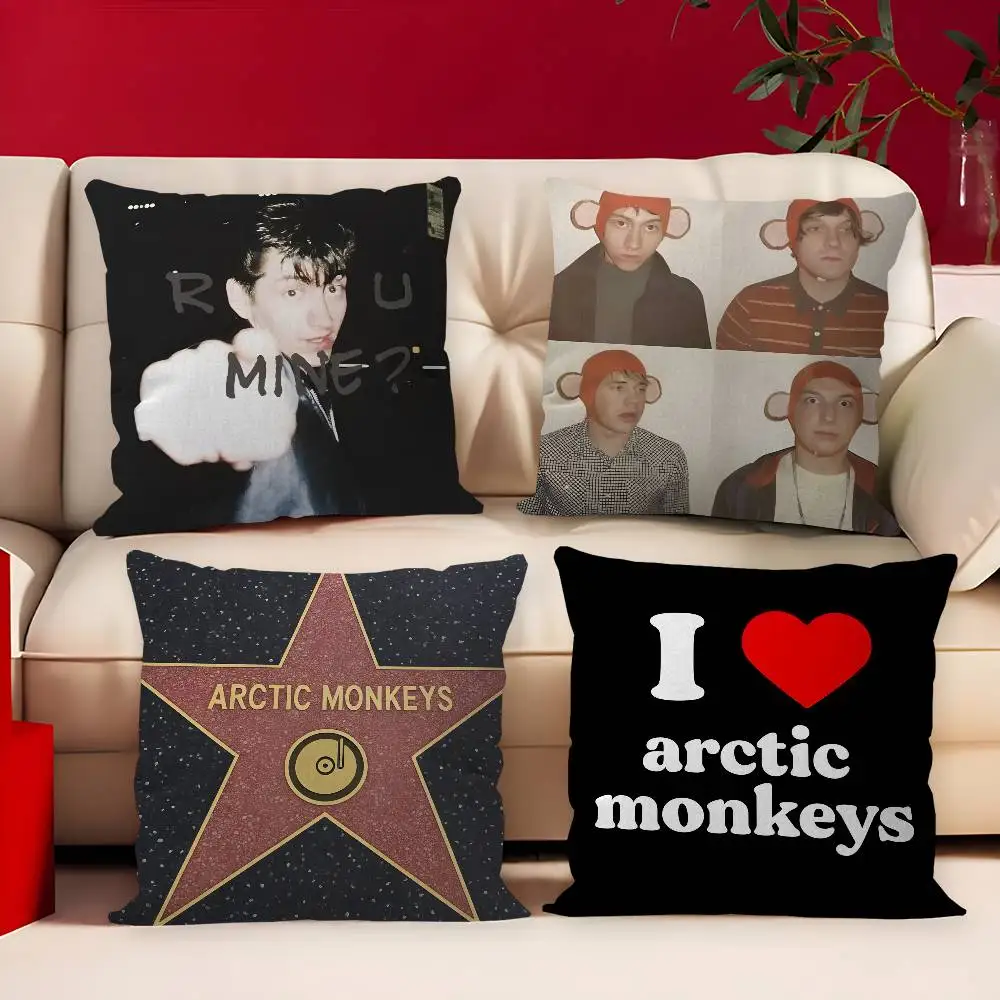 A-Arctic Rock Monkeys Lucky Dragon pillow cover sofa cushion cover home room decoration children gift