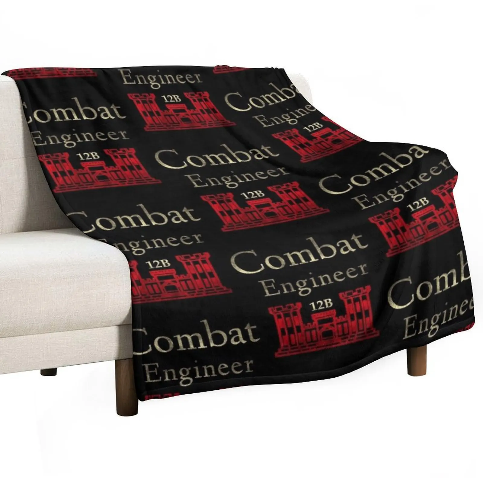 Army Combat Engineer Throw Blanket cosplay anime Thins Blankets