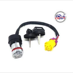 Ignition Key Switch Lock 4 Wires for Linhai 250 250cc 260 260cc 300 300cc 400 400cc ATV UTV Water Proof