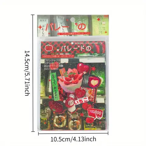 3 typer av filmklippande klistermärkesböcker i retro serietidningsstil, DIY-planerare för scrapbooking, kreativa och utsökta klistermärkesböcker 10 best sales North Face Pegatina - №2