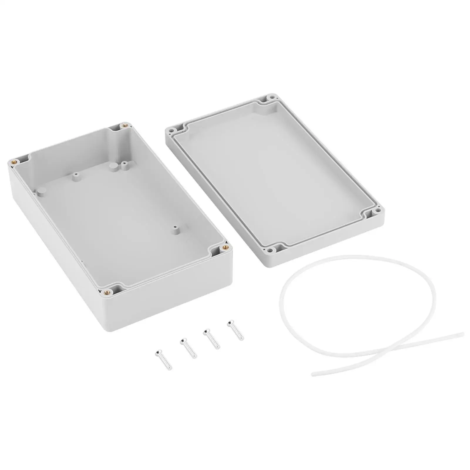 Waterproof Plastic Project Case 20012056mm & 23015085mm DIY Enclosure Junction Box White Storage Container