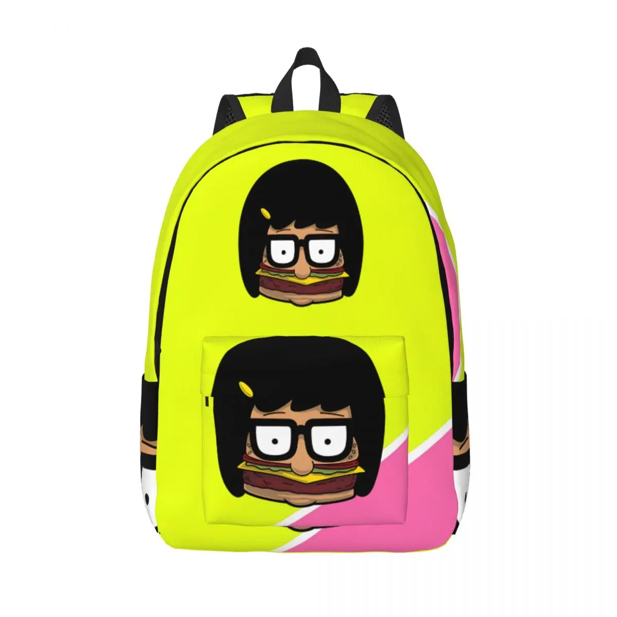 

Back To School Gift Happy Retro Washable Schoolbag B-Bob's Burgers Harajuku Design For Women Kid Bookbag Office Work School