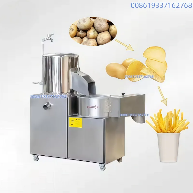 حار بيع 3 في 1 سعر آلات غسل/تقشير/قطع البطاطس