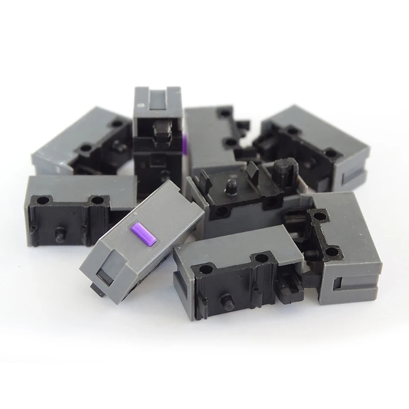 2/10Pcs Mouse Micro Switch Strike Light Microswitch Micro Button Switches Replacement for Razer Viper Basilisk Deathadder