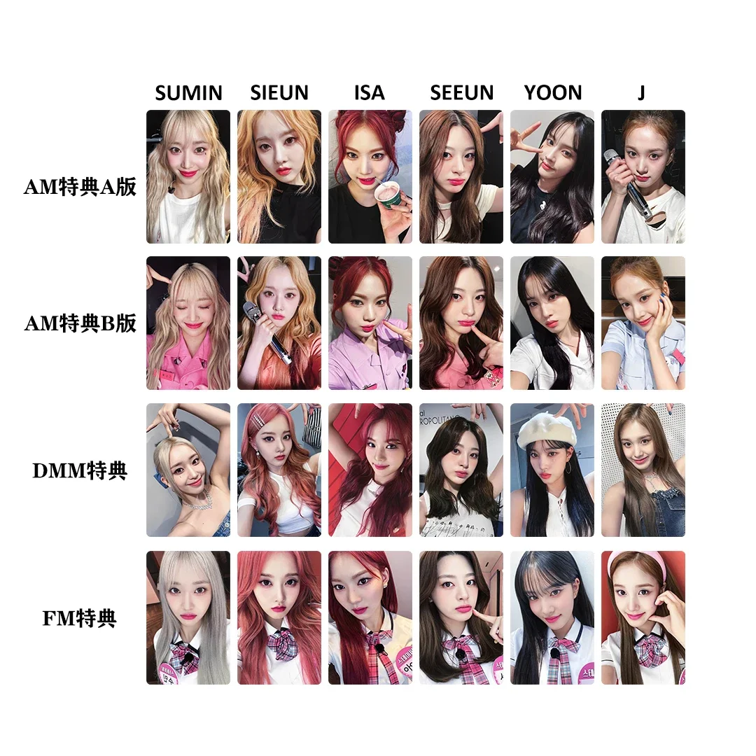 KPOP Lomo Postcards Cards Set, High Quality Idol Photo Cards, Collectible Kpop Merchandise for Fans Birthday Gift