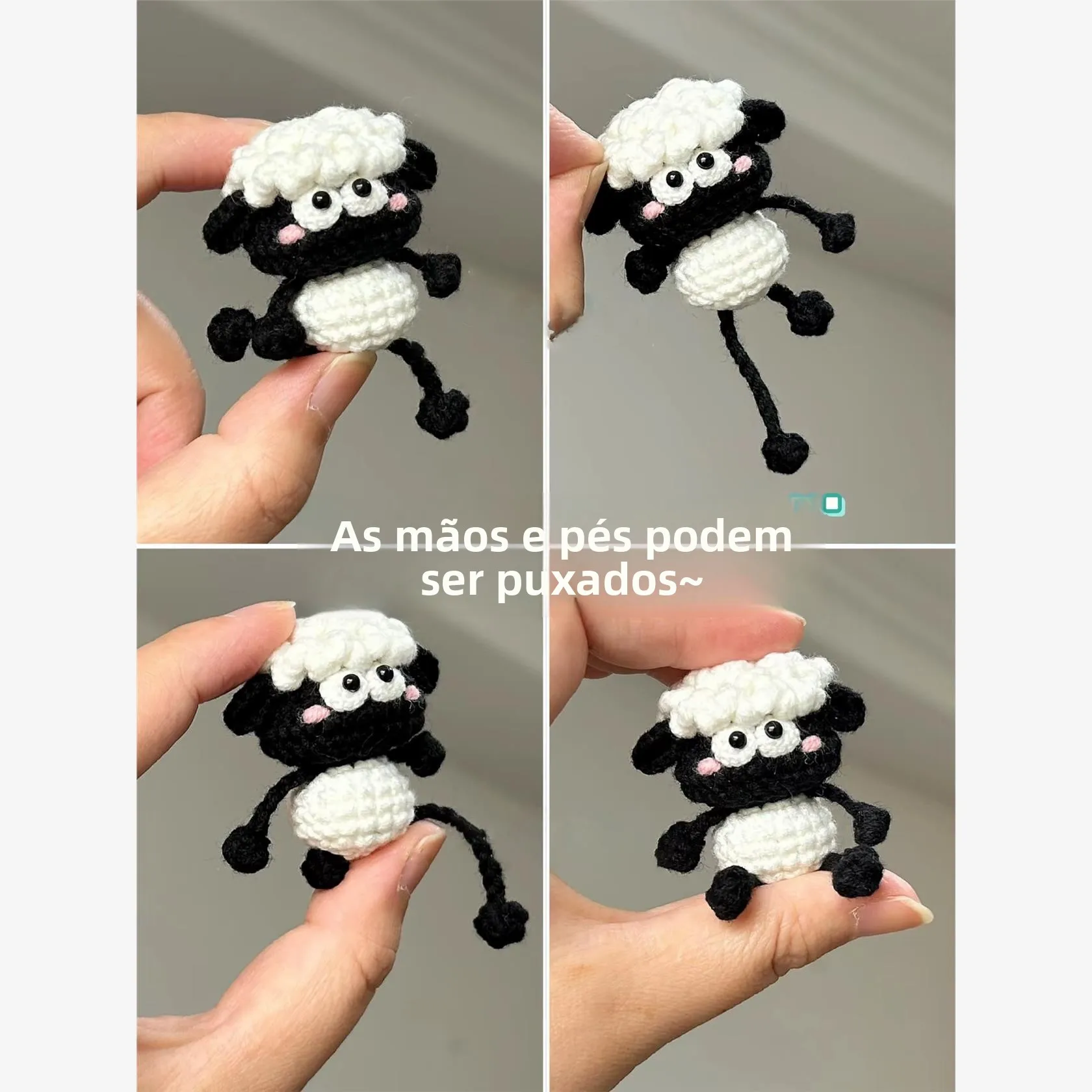 kit-de-materiais-para-chaveiro-de-boneca-de-trico-diy-para-casais-com-agulha-de-croche-para-pato-fio-elastico-e-acessorios