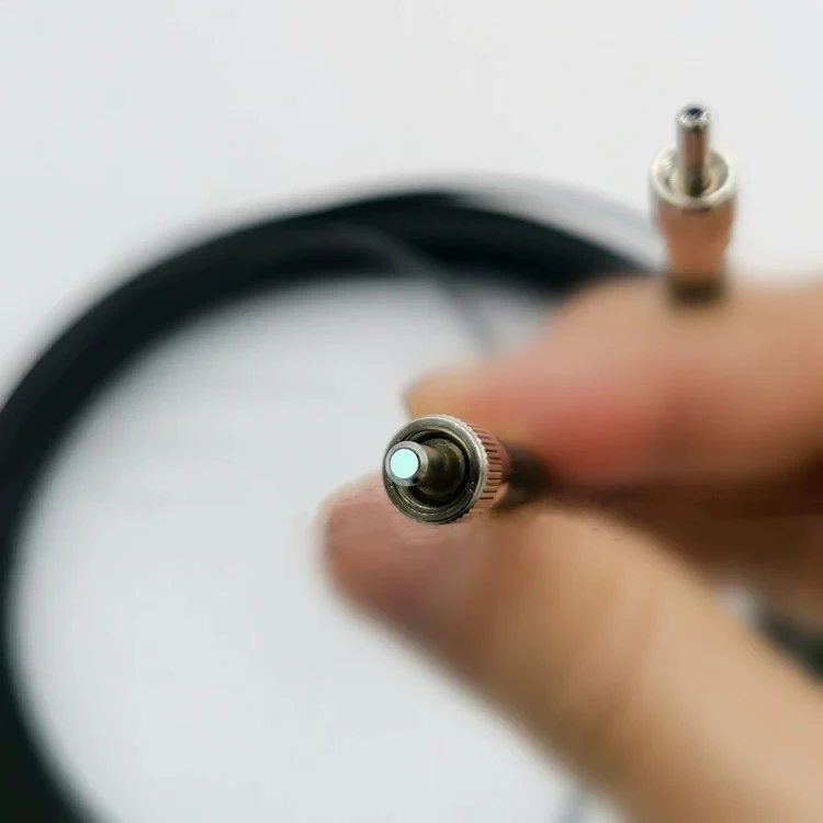 SMA905 จัมเปอร์ออปติคัล 2000um SMA พลาสติกไฟเบอร์ patchcord 1500um 2 มม.ขนาดใหญ่ core spectrometer อุปกรณ์ sensing ความสว่าง