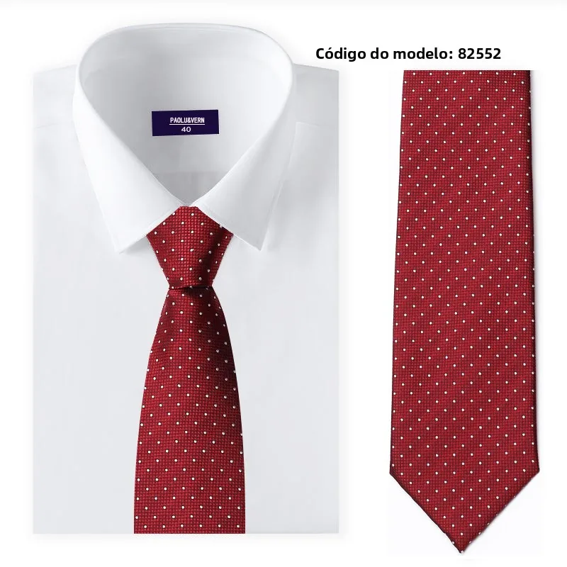 camolkeionck-zipper-tie-wedding-celebration-groom-no-tie-high-sensation-red-polka-dot-8cm-business-style-silk-necktie