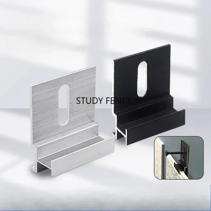50pcs Ceramic tile dry hanging clip External wall fixing groove buckle Wall anti detachment hook Household hardware accessories