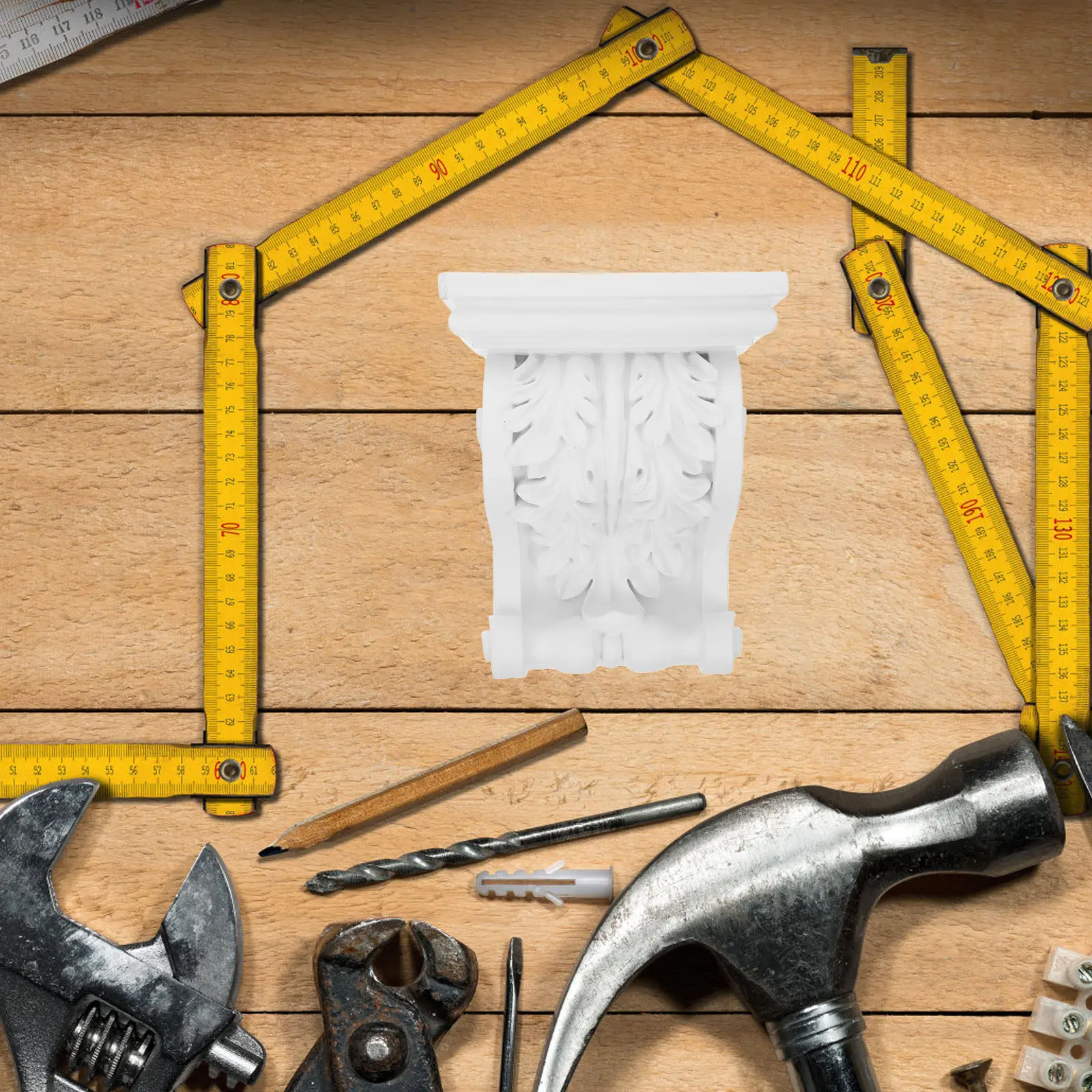 

Декоративный потолочный кронштейн из полиуретана в европейском французском стиле, резная балочная опора для гостиной, спальни, столовой, кухни, камина