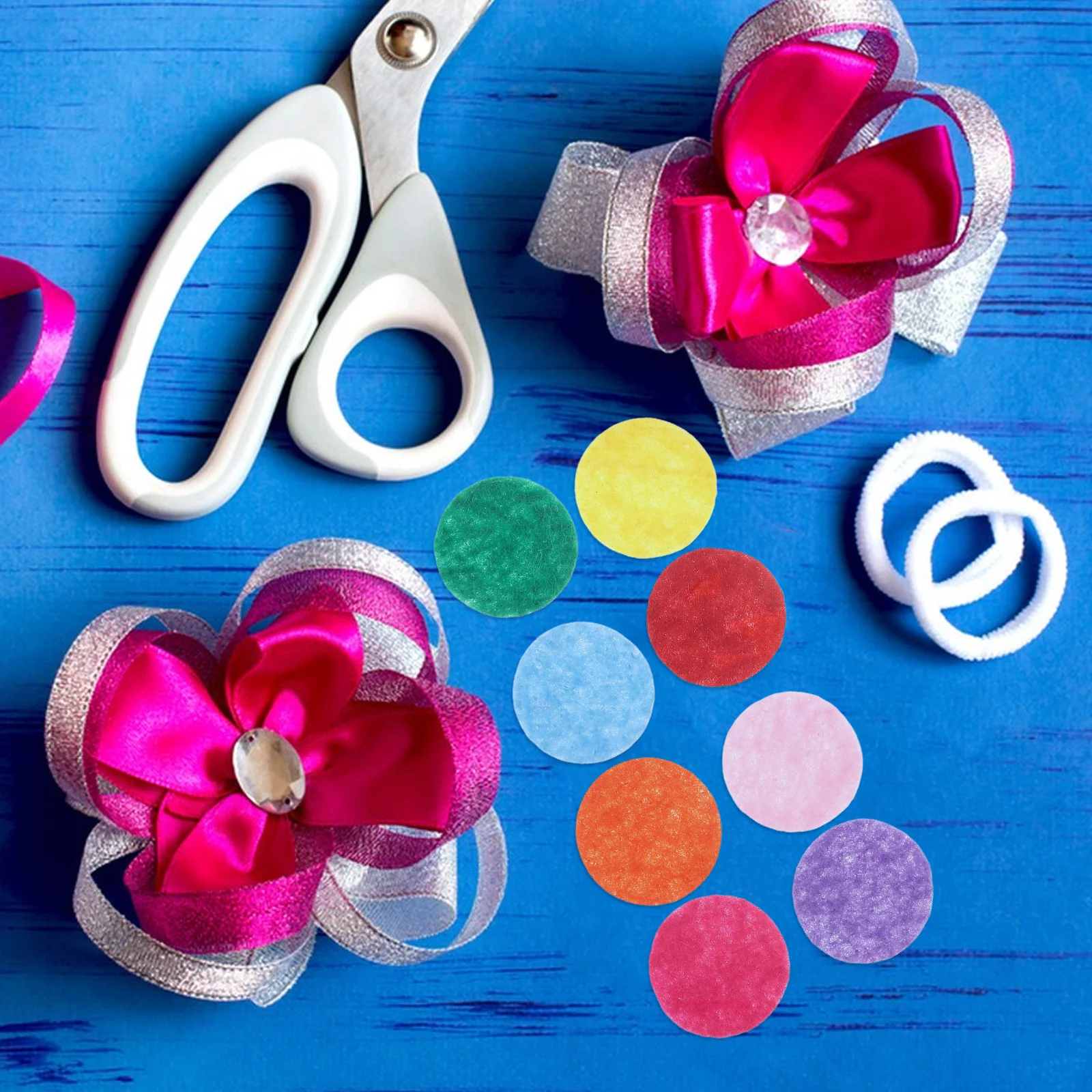 

1000Pcs Felt Pieces for Crafts Assorted Colors Bulk Quantity Ideal for Sewing Crafting Decoration Handmade Projects