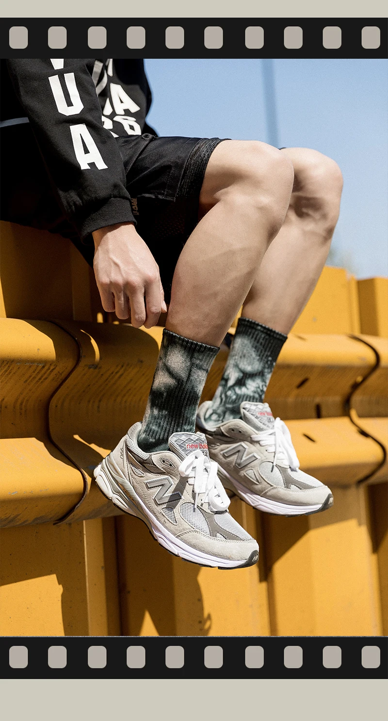 Socken Herren Streetwear Vortex Tie-Dye Strümpfe Baumwolle Harajuku 3 Paare/Box Damen Socken Mode Unkraut Hip Hop Pack Paare – Detail 10