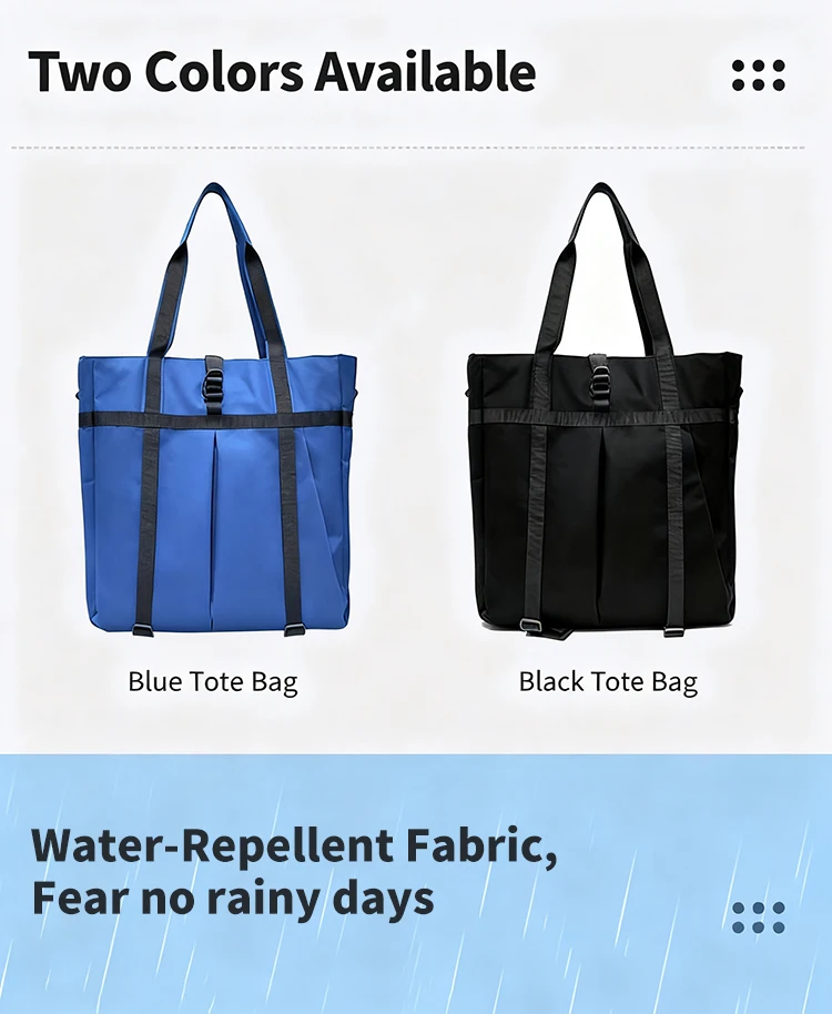 Fashionable Large-Capacity Commuter Tote Bag Waterproof Oxford Cloth Handbag Sporting Yoga Tennis Padel Racket Bag