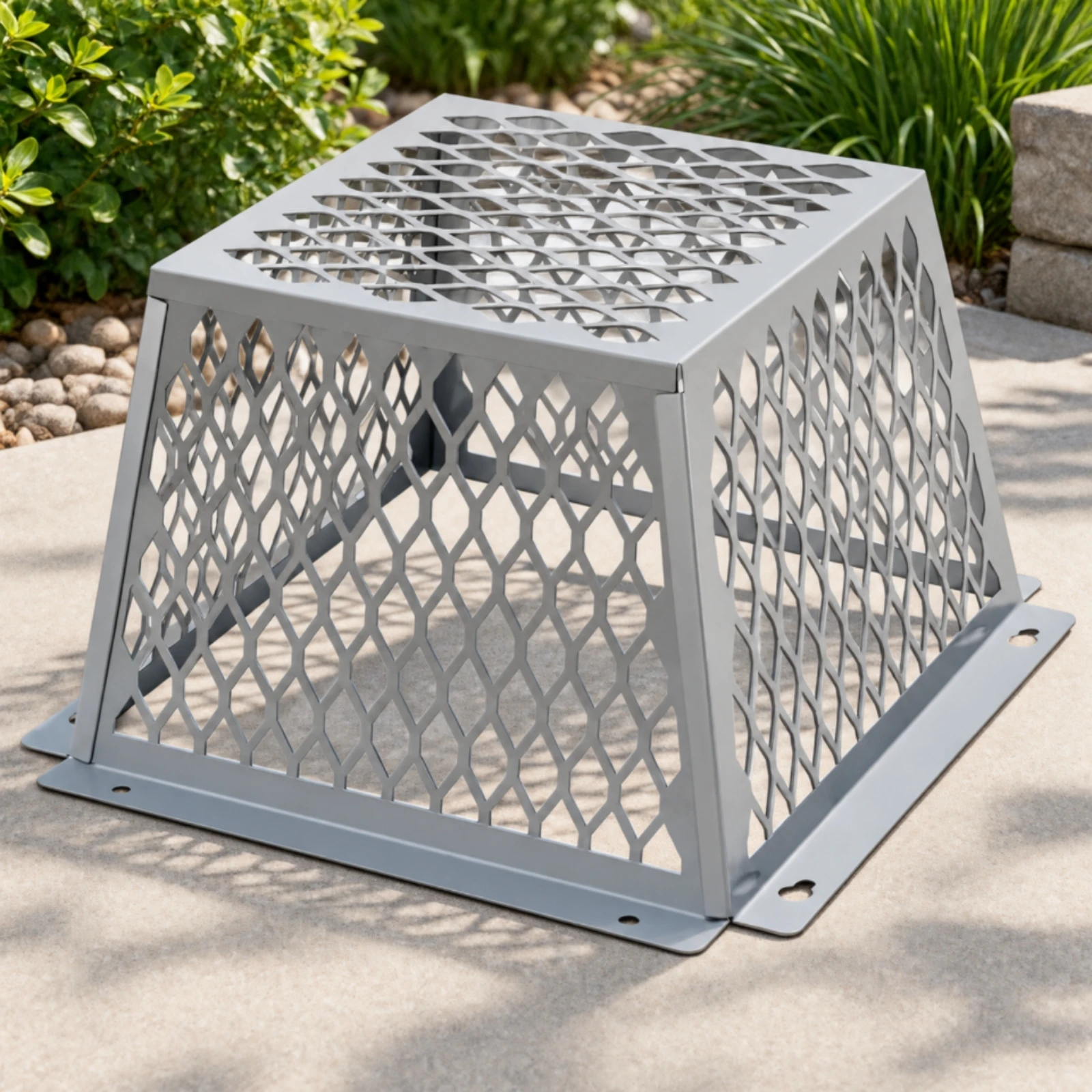 Vent Guard with Diamond-Pattern Grille Rodent-Proof Safeguarding Vent Grille Guard Easy Installation Low-Maintenance