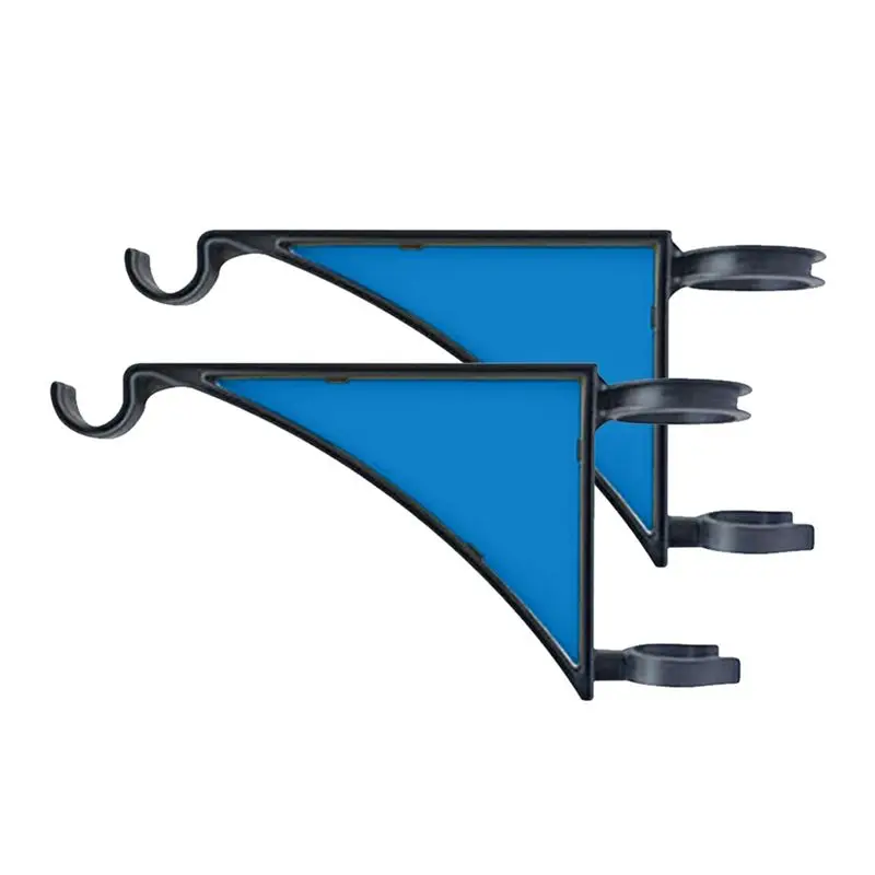 baau-プラントハンガー、2個パック、フェンスポストハンガー、鳥の餌箱、プランター、ランタン、風鈴、パティオの装飾用