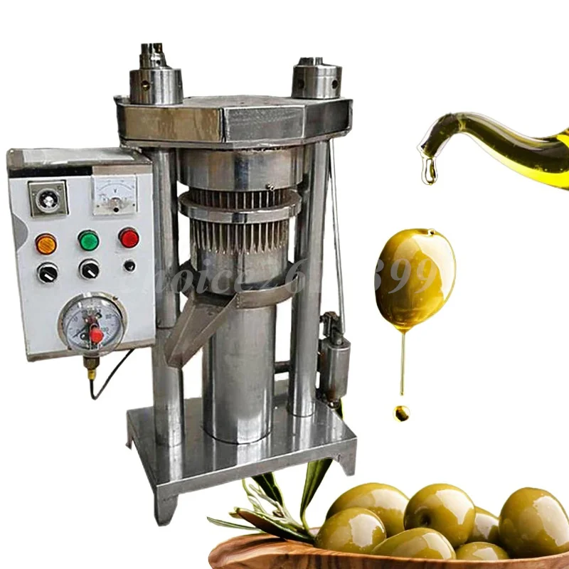 Hot Sale Cold Hydraulic Sesame Oil Press Fully Automatic Hydraulic Oil Press Workshop Special Peanut Sesame Oil Press Machine