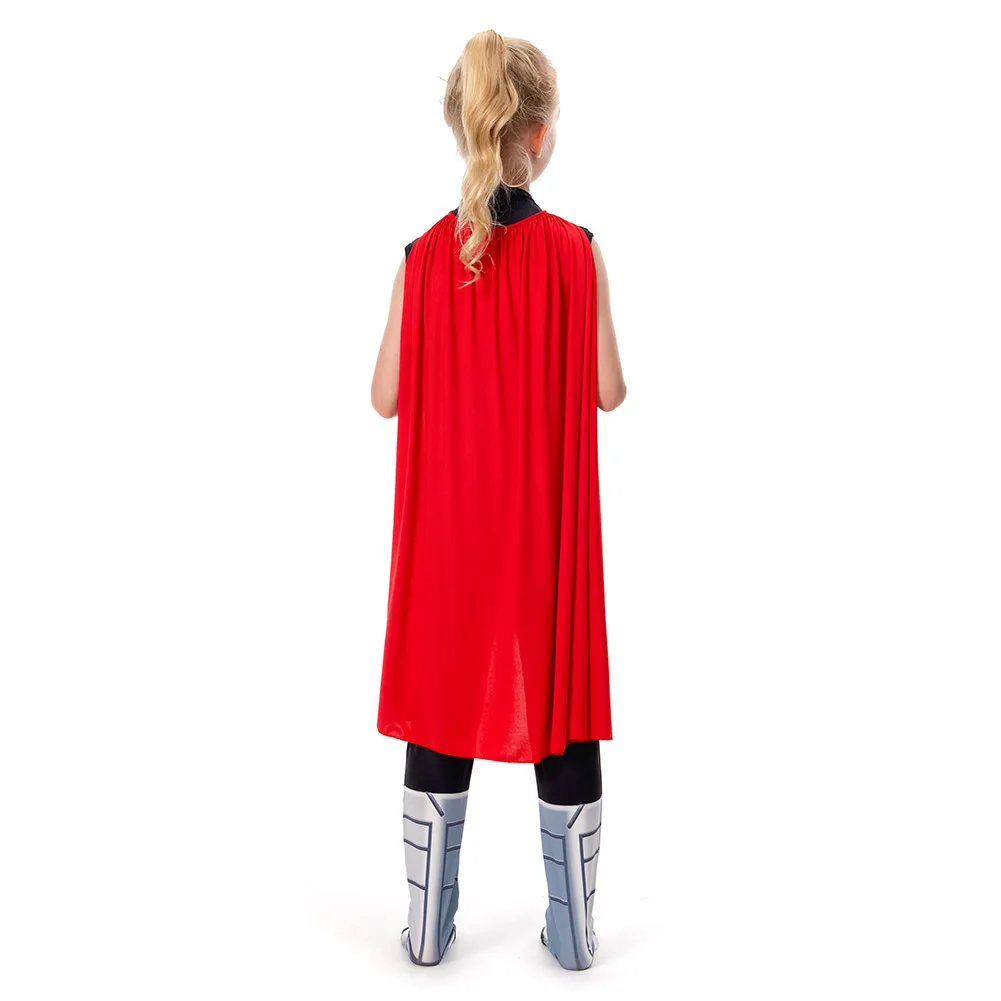 Love and Thunder Cosplay Costume pour enfants, combinaison pour enfants, tenues Everak, Halloween, carnaval trempé