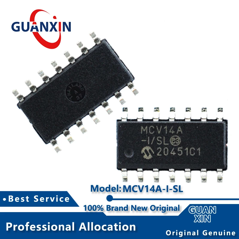 100% New  electronics Marking MCV14A-I/SL SOIC-14 MCV14