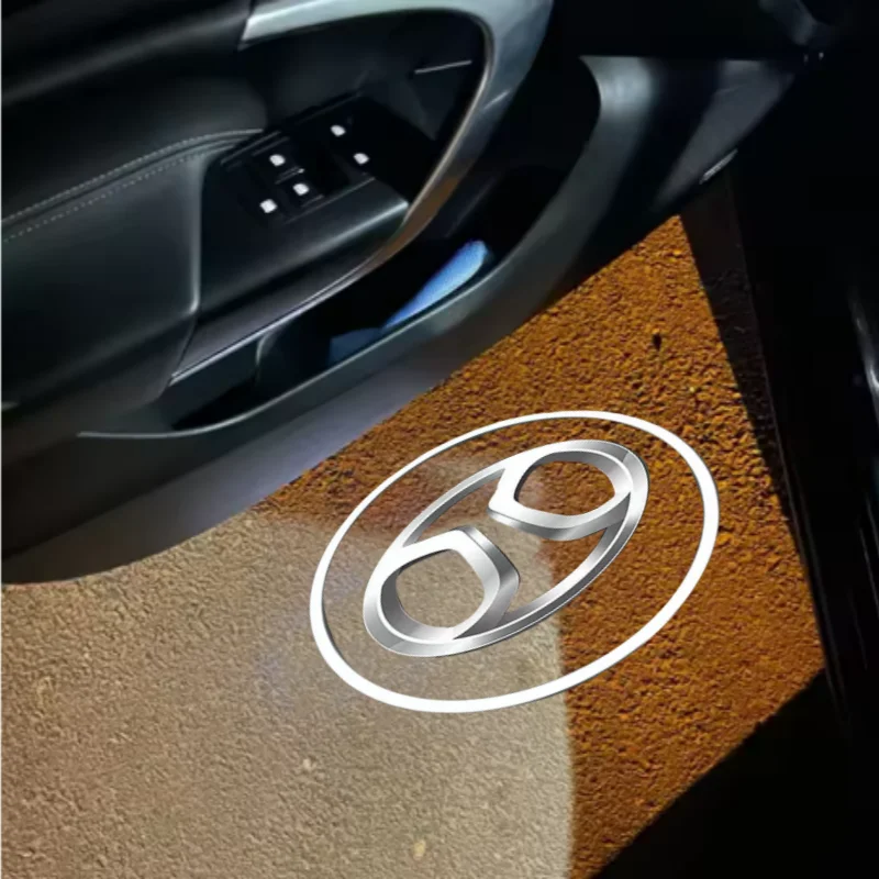 

2pcs LED Car Door Logo Light Projector Welcome Lamps Fit for BAIC Senova X65 Beijing BJ20 EV5 X55 Car Accessories