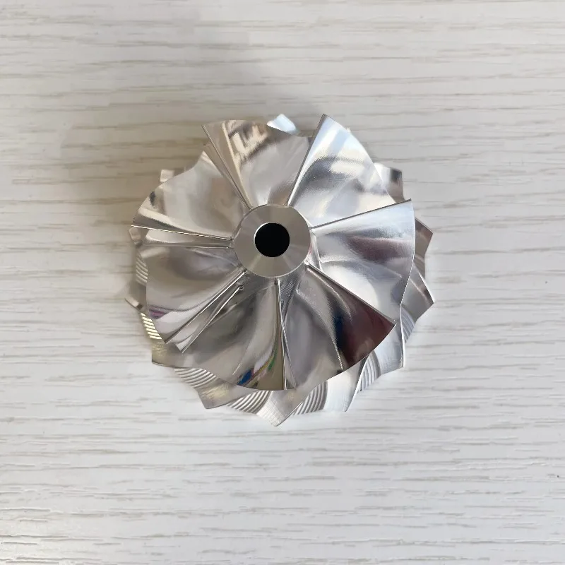 RHF5 Reverse 7+7blades 52.00/63.00mm High Performance Bore :6.10mm Turbo Milling/aluminum 2618/billet Compressor Wheel
