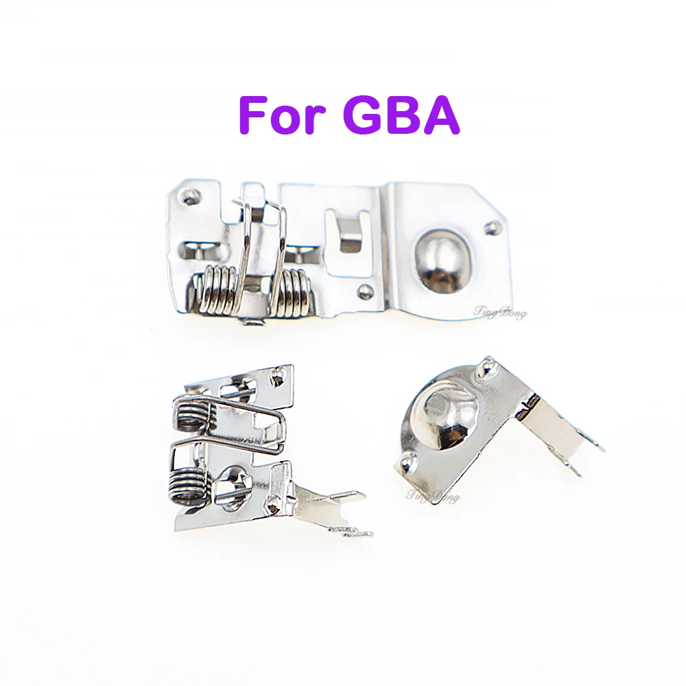 Terminali batteria Contatti a molla per Game Boy Advance Macchina da gioco Contatti metallici per batteria per GBA GBC GB GBP