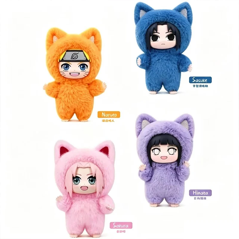 New Eaki Naruto Shippuden Cat Paradise Series Blind Box Vol.3 Cute Plush Surprise Gift Fans Collection Trendy Toys - view 6