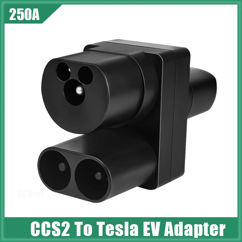 

CCS 2 to Tesla EV Charging Adapter 250A 400A Electric Vehicle Charging Adapter Convertor for Car Charger Station CCS2 to Tesla