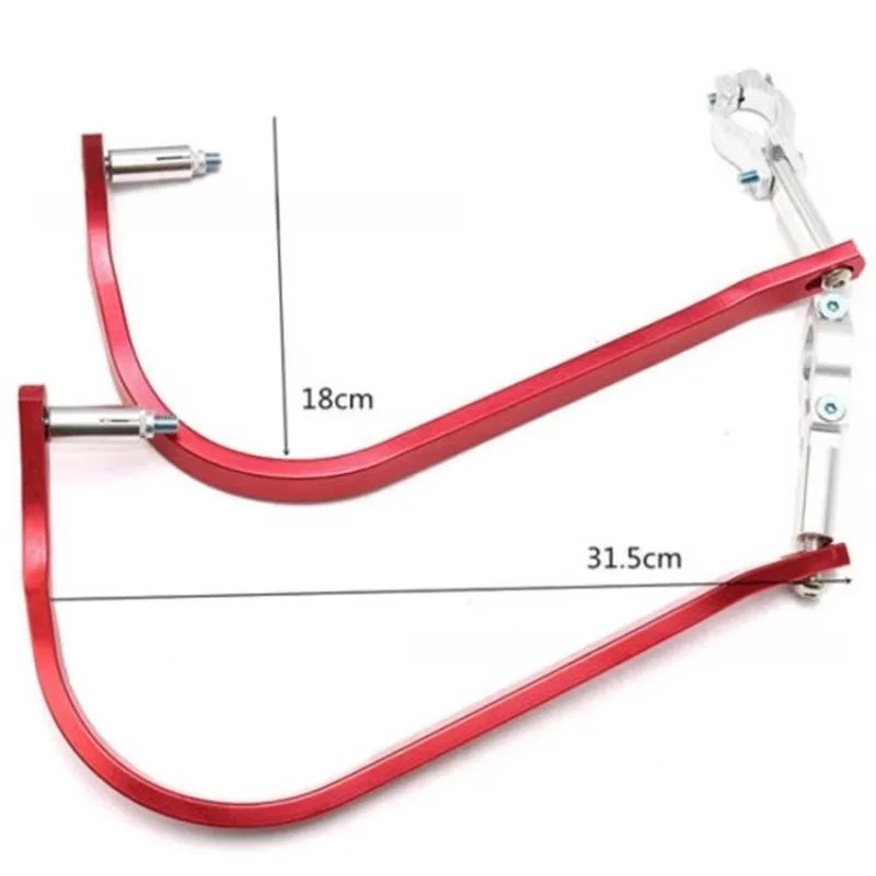 

Hoc For Handguards Handlebar Guards Motocycles 22mm Universal Aluminum Motorcycle Hand Guards Motorcycle Motocross Dirtbike MX A