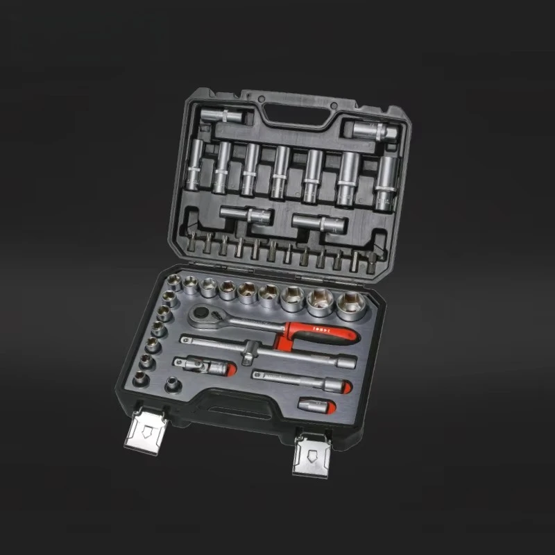 

45 шт. Набор высококачественных инструментов: торцевые ключи 1/2+5/16 дюйма