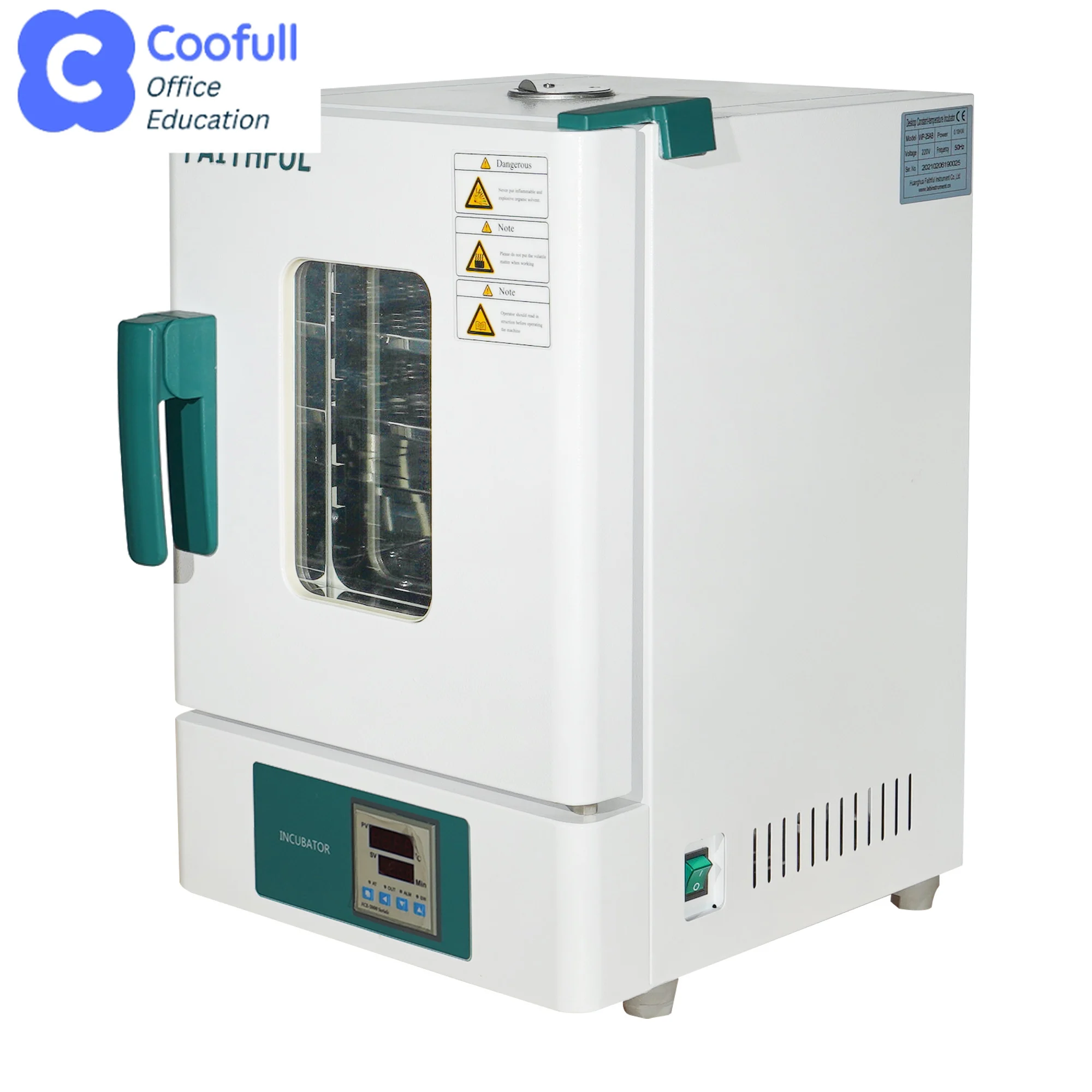 18L Mini Desktop Constant-Temperature Dryer Oven with PID Controller Thermostatic Laboratory Device Stainless Steel Inner Liner