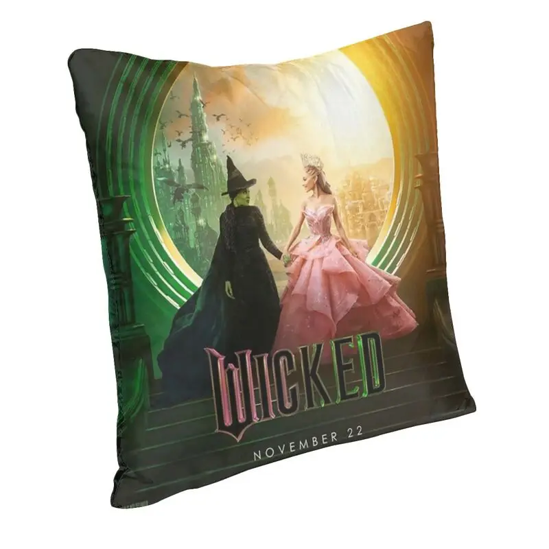 Custom Wickeds Musical Movie Nordic Throw Pillow Covers Bedroom Decoration Cushions for Sofa