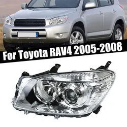 Front Bumper Headlight For Toyota RAV4 ACA36W ACA31W 2005-2008 Auto Parts Front Headlamp Driving Lights Head Lamp without bulb