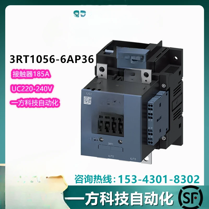 3RT1056-6AP36 Contactor 185A UC220-240V 3RT1056-6AP36 Original